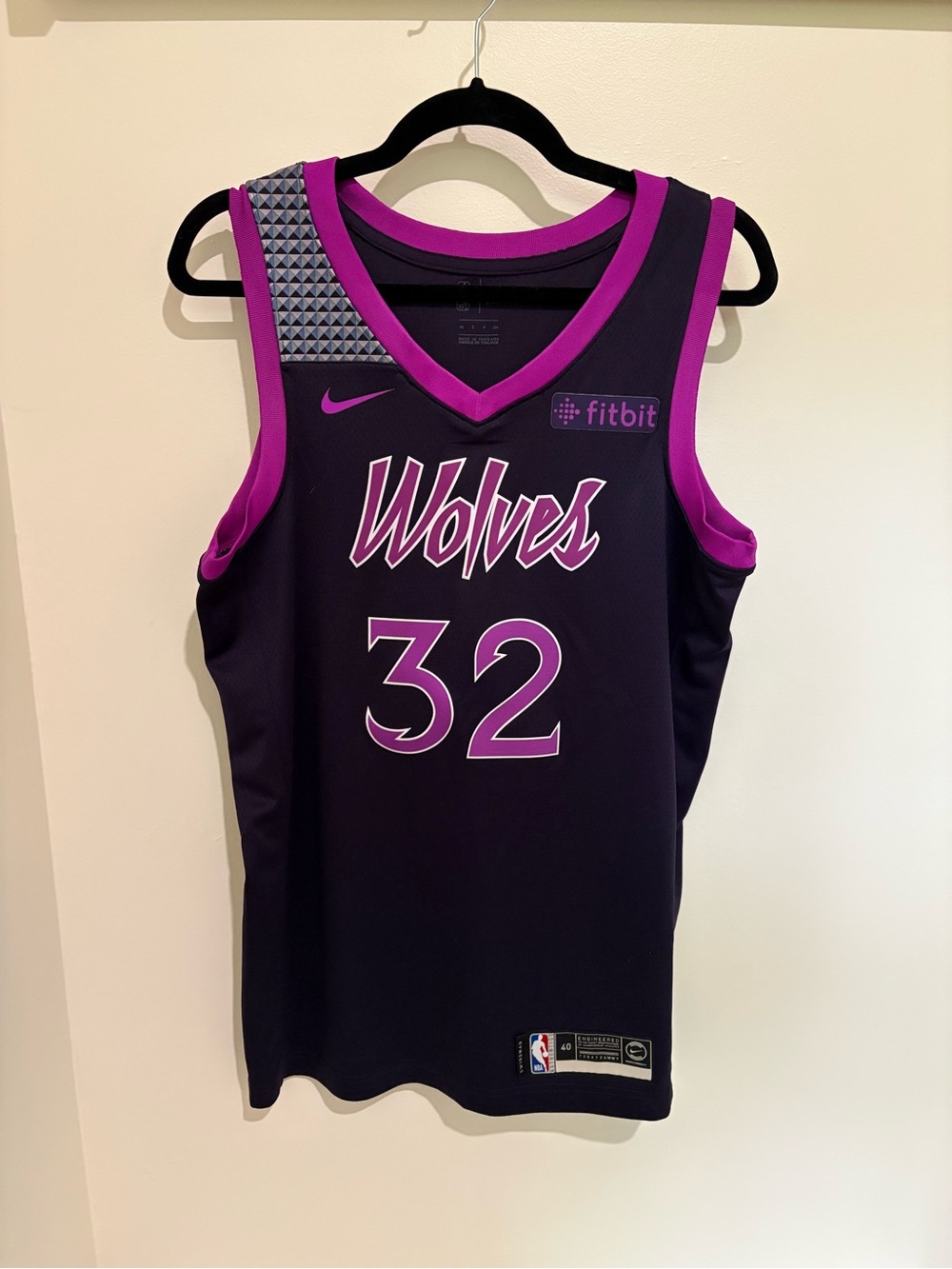 Timberwolves Karl-Anthony Towns Prince Jersey